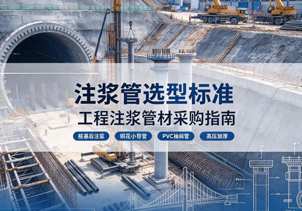 江城注浆管选型标准